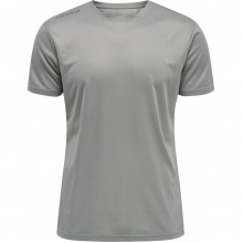 newline Sport-Tshirt Core Functional (atmungsaktiv, leicht) Kurzarm hellgrau Herren